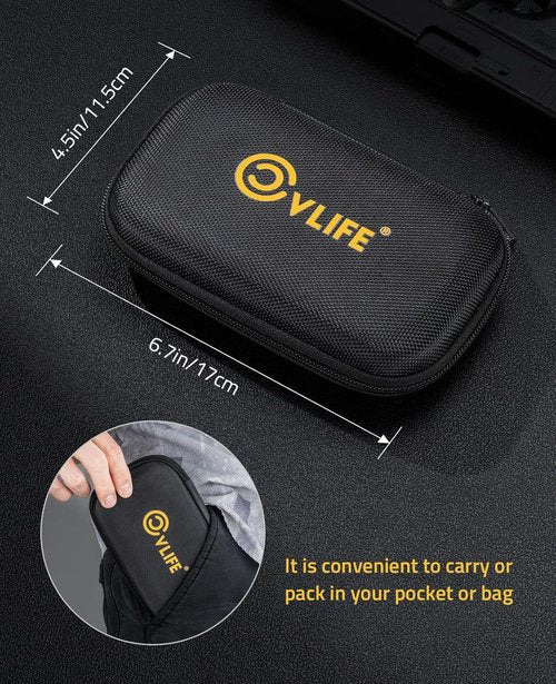 CVLIFE Gun Cleaning Kit - Universal Cleaning Solution for .177, .22, 9mm, .357, .40, .45 Firearms