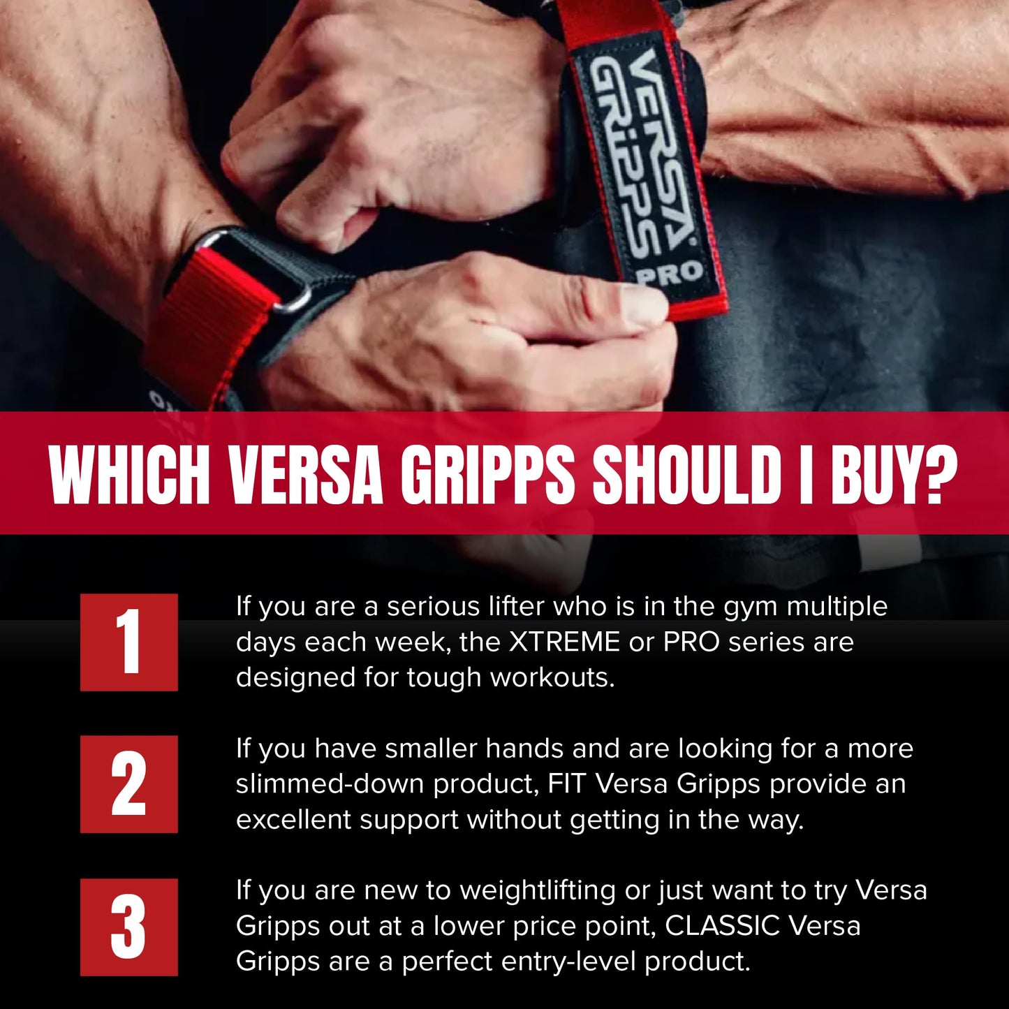 Versa Gripps Pro, Made in USA, Wrist Straps for Weightlifting Alternative, Best Training Accessory, R/L, Purple