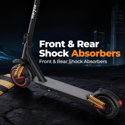 Electric Scooter for Adults - 350W/500W Motor, 19/22 MPH, 15-31 Miles Range, Folding Design
