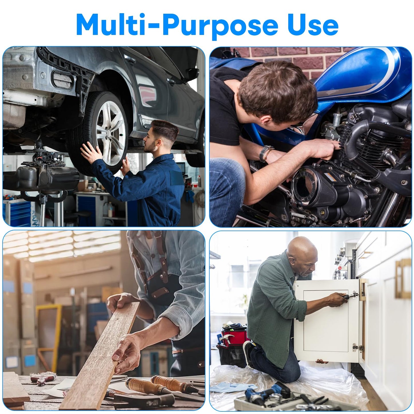 QINGLER 100PCS Nylon Universal Cable Tie Buckle, Upgrade Both-side Self-Locking Zip Tie Clips, Auto Parts Fastener for Car Fender Trunk Repair, Bumper Retainer, Wire Bundling