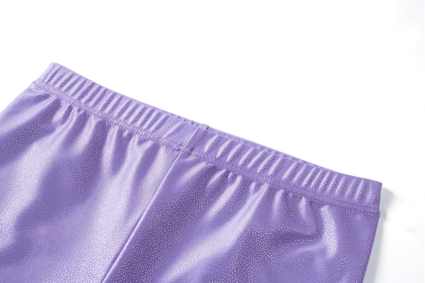 Zaclotre Gymnastics Leotards for Girls Sparkly Sleeveless Dance Unitards Biketards with Gym Shorts