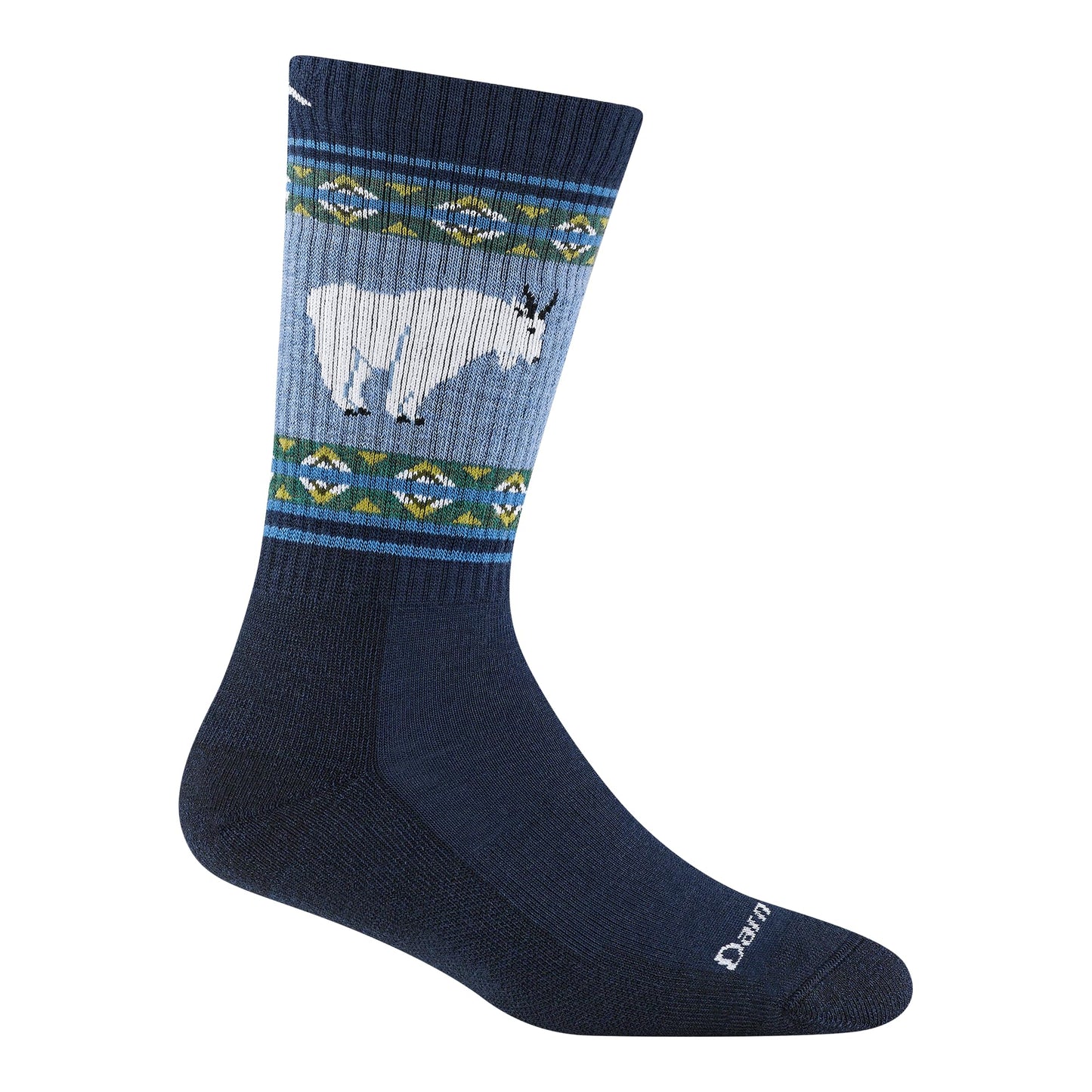 Darn Tough Hiking Socks for Women - Merino Wool, Breathable and Lightweight Crew Socks, Moisture Wicking Socks for Summer Hiking, Comfort Hiking Gear for Women - Blue, Medium