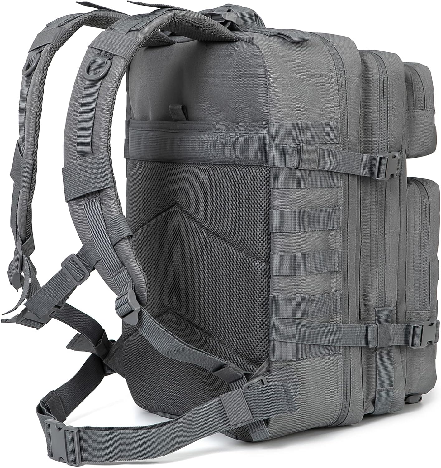 QT&QY 45L Military Tactical Backpack - Molle Army Assault Pack for Hiking & Trekking