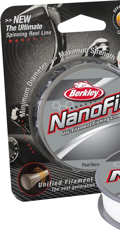 Berkley NanoFil Fishing Line - 8 Pound Test, 150 Yards, Clear Mist for Superior Strength