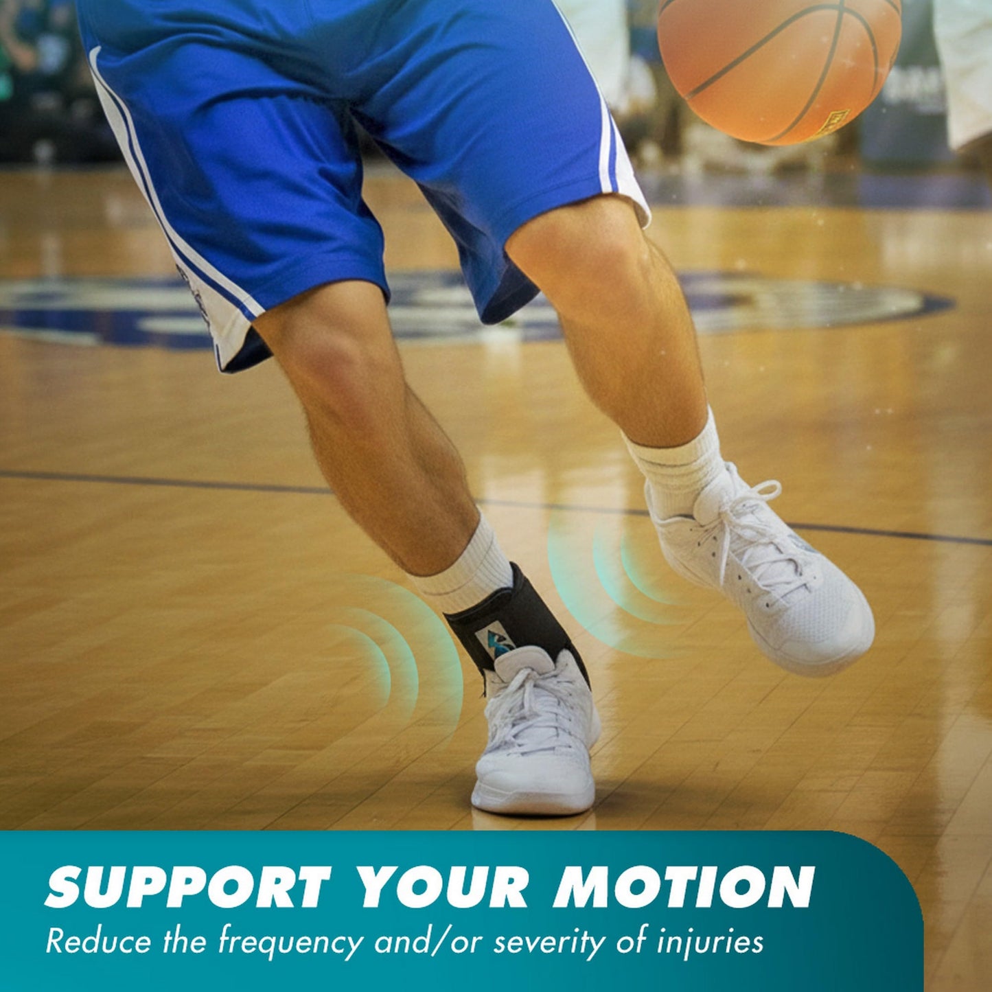 Med Spec ASO Ankle Stabilizer (XX-Small, Black) - Lace Up Ankle Brace for Ankle Sprain and Instability, Orthopedic Ankle Support for Men, Women, Adults, Teens and Kids, Sports Injury Recovery, 264019
