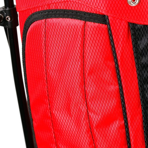 Orlimar Golf ATS Junior Boy's Red/Black Golf Stand Bag (Ages 9-12)