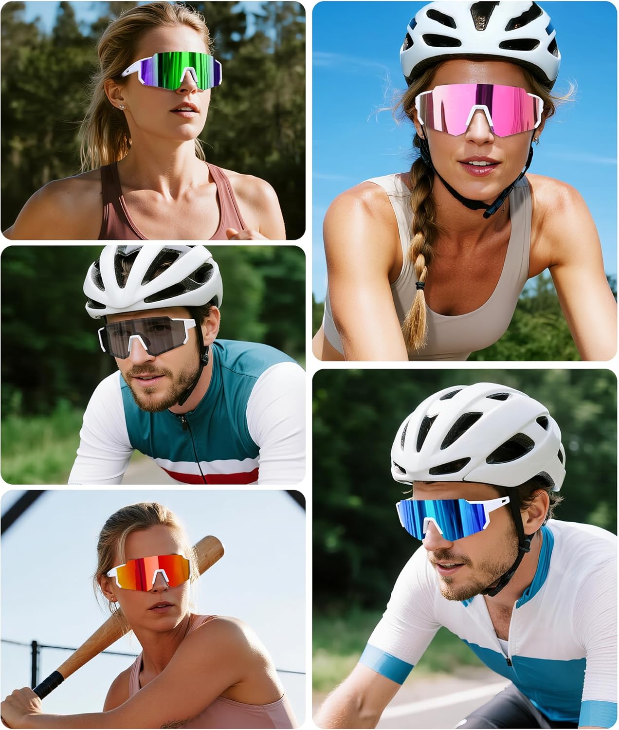 Storycoast Polarized Sports Sunglasses - UV400 Protection for Men & Women | Ideal for Driving, Fishing, Cycling