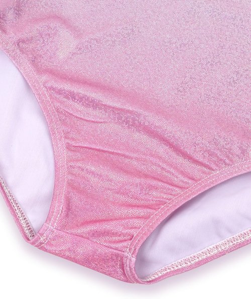 Gogokids Gymnastics Leotards - Sparkly Rhinestone Dance Unitards with Shorts for Girls