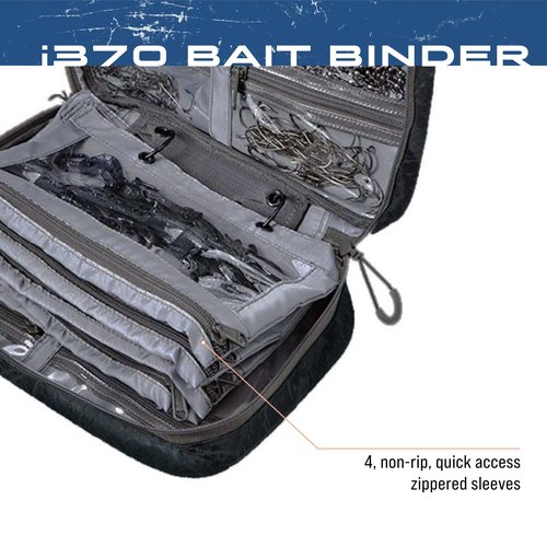 FROGG TOGGS Bait Binder, Fishing Tackle and Bait Storage, Salt Water Resistant Soft Sided Tackle Bag