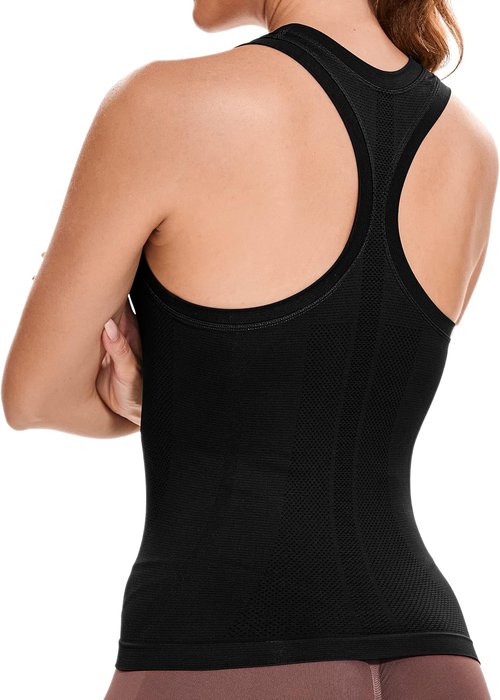 MathCat Workout Tank Tops - Sleeveless Seamless Racerback Athletic Yoga Shirts | Sizes XS-L