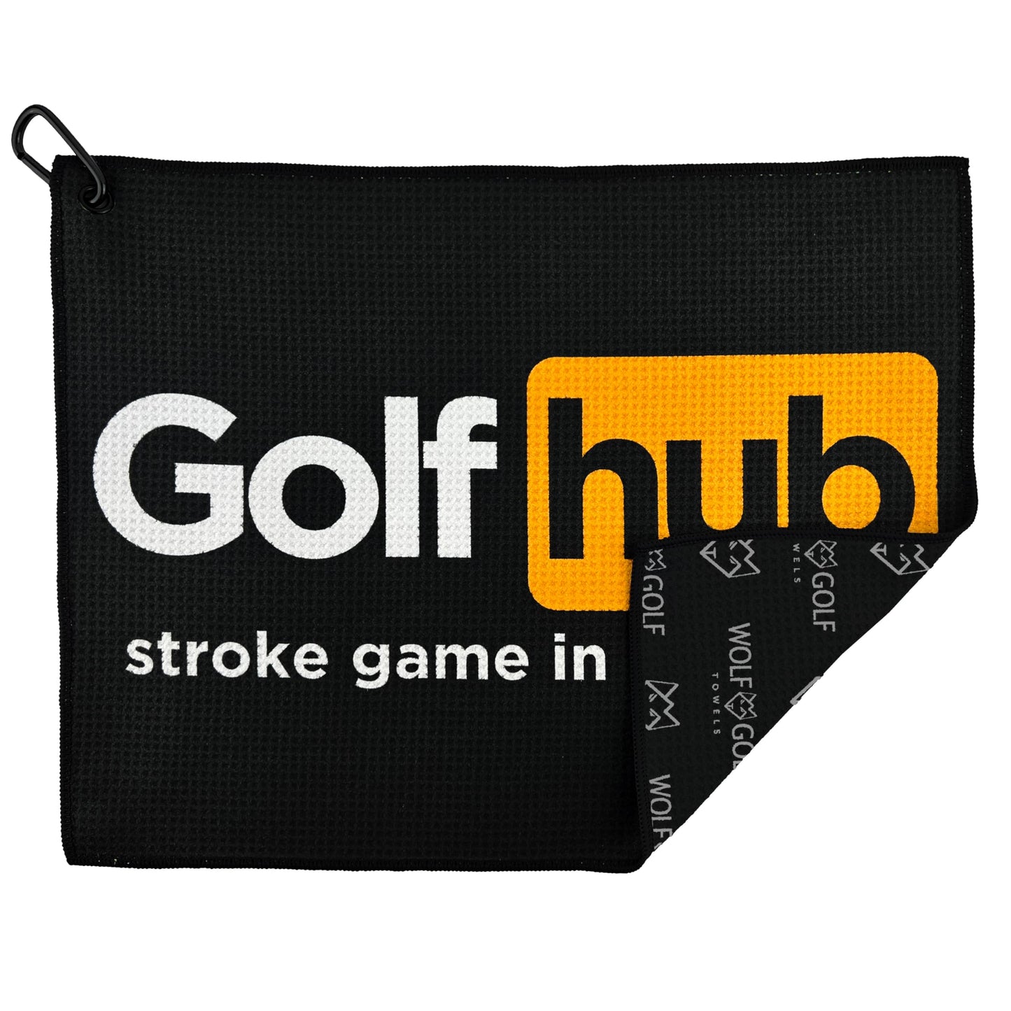 Golfhub Golf Towel - Golf Accessories for Men - Golf Gifts for Men - Printed Funny Golf Towel