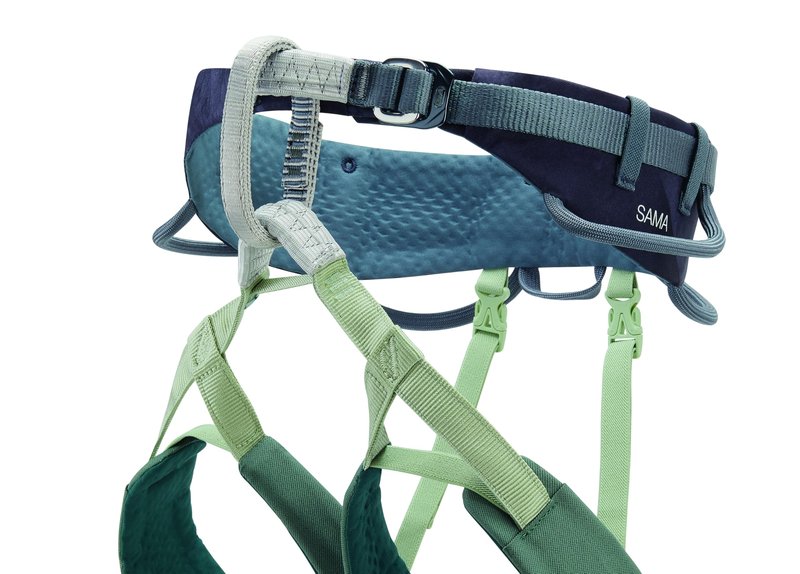 PETZL Sama Men's Climbing Harness - Dark Gray, Large