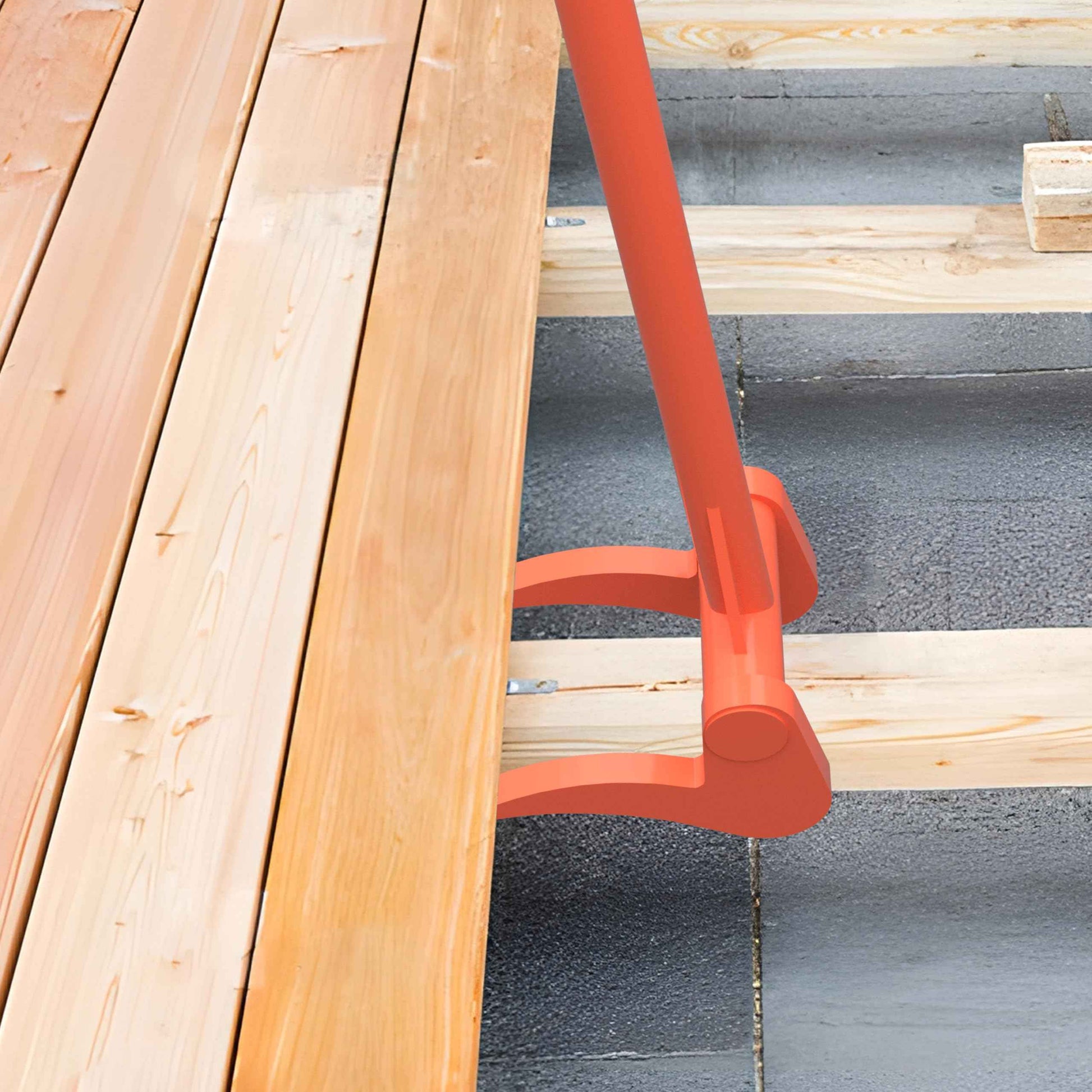 Upgrade ZOOKASEA Pallet Buster 50" with Handle, Heavy Duty Deck Board Removal Tool, Non-Slip Grip Wrecking Pry Bar, Multi-Purpose Breaker for Efficient Removal, Renovation and Construction