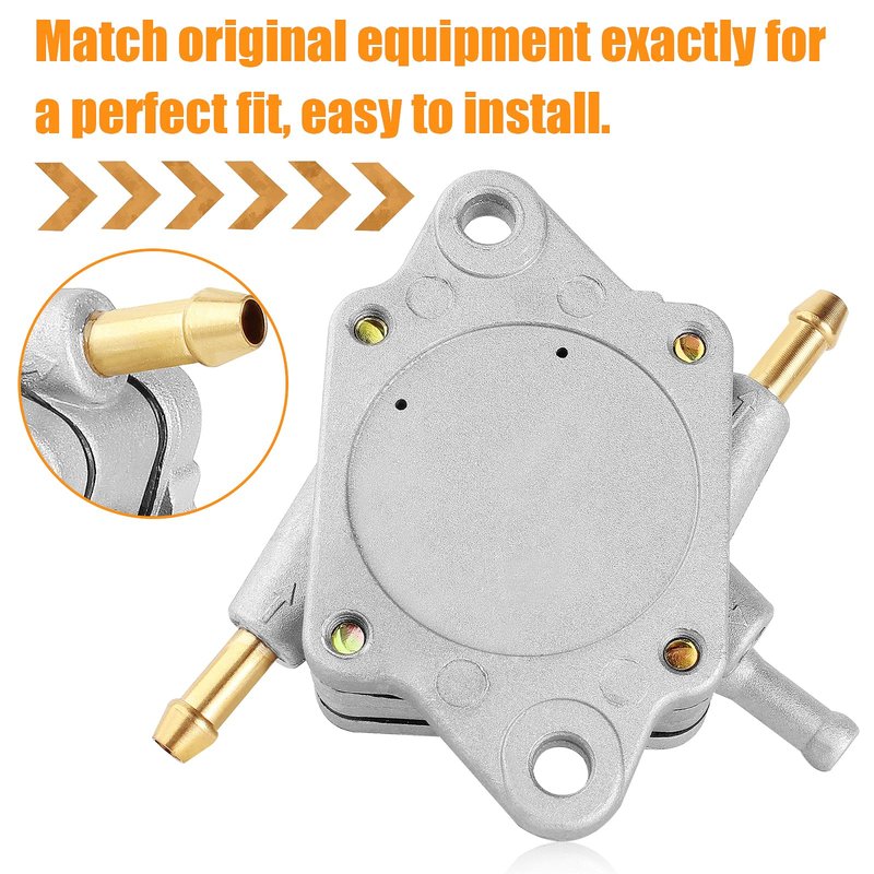 QAZAKY Fuel Pump Compatible with EZGO Golf Cart Club Car 295cc 350cc TXT Medalist Marathon Freedom Workhorse MPT RXV Shuttle ST 72021-G01 25683-G1 S-5147 S-5148 Gas 4-Cycle Robin Engine