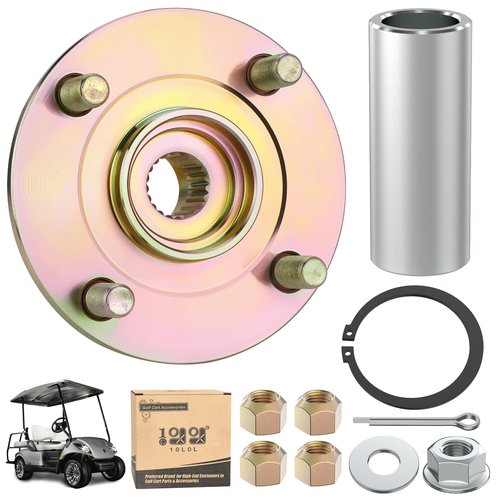 10L0L Golf Cart Rear Wheel Hub Replacement for Yamaha Drive G29 2007-2014 Gas and Electric Replaces OEM#JW1-F53T0-09-00 JW1-G6542-00-00