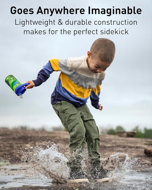 CamelBak Eddy+ Kids Bite Valve Straw Tritan Renew Water Bottle | Kids, with Tritan Renew