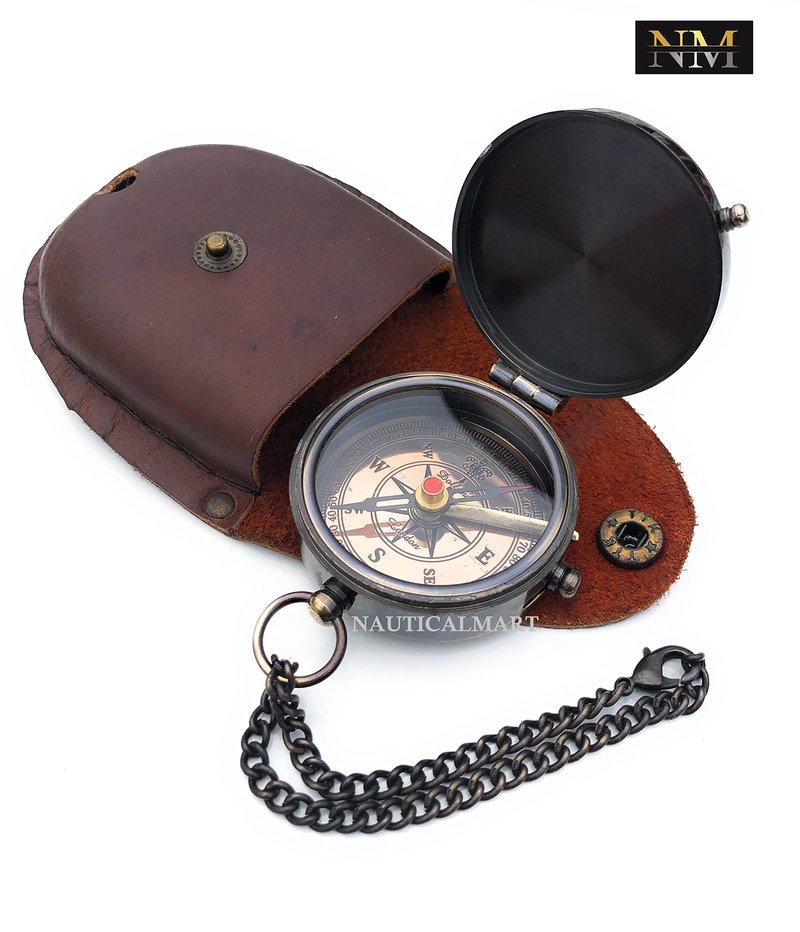 Engraved Compass, Gift for Husband, Anniversary, Wedding Gift for Him, Long Distance Boyfriend Gift, Fiance Gift I Miss You Long Distance Relationship Gift for Boyfriend Gift (Distance Relationship)