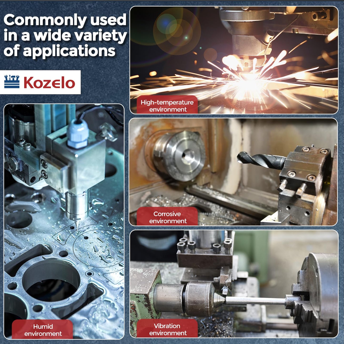 Kozelo 40pcs Socket Head Cap Screws - [M8-1.25 x 20mm] Alloy Steel Black Oxide Grade 12.9 Internal Hex Screw for 3D Printer Furniture Industrial Use, Black