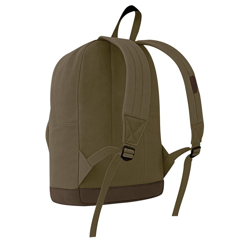 Rothco Vintage Canvas Teardrop Backpack - Classic Style with Leather Accents