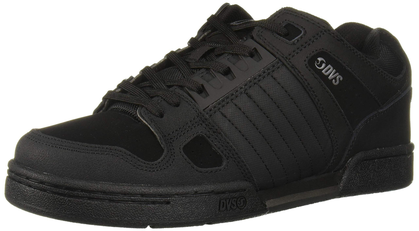DVS Men's Celsius Shoe, Black Black Leather, 11 Medium US
