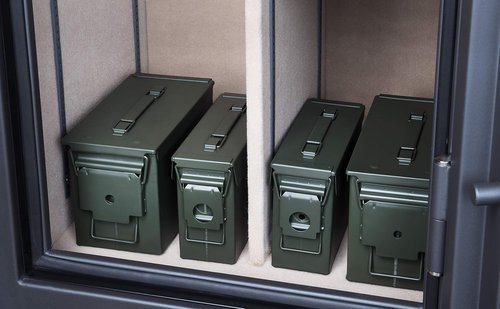 Fortress 50 Caliber Metal Ammo Can - Durable Storage for Ammo & Gear | Heavy-Duty Design