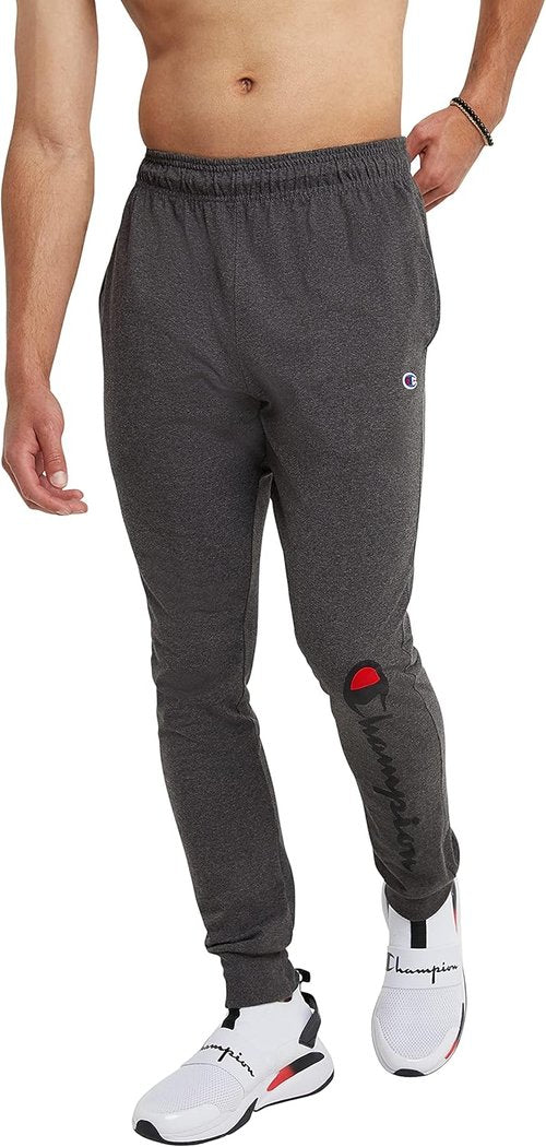 Champion Men's Joggers, Everyday Cotton, Lightweight Lounge Knit Pants for Men, 31"