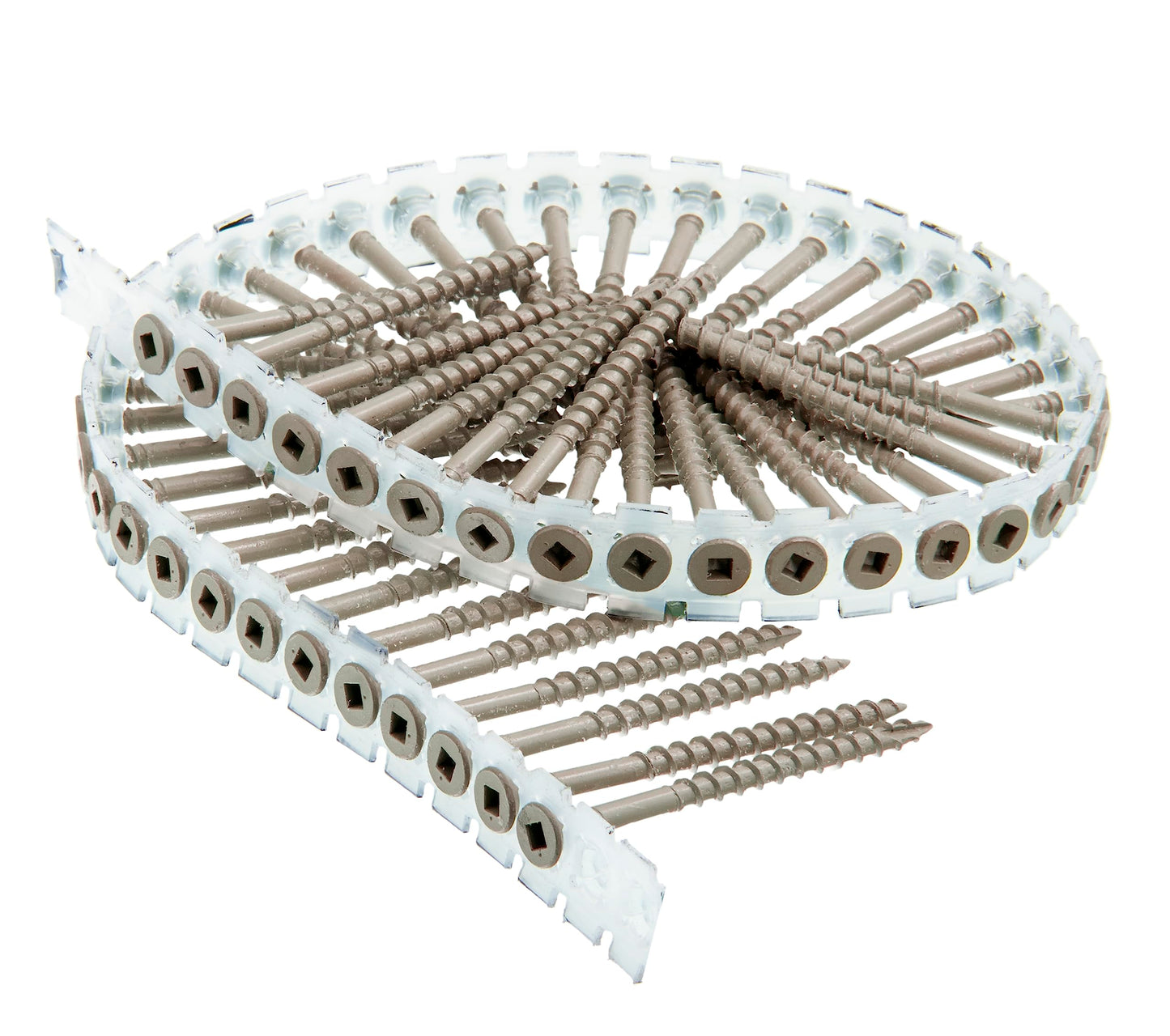 Senco DuraSpin No. 8 x 3 in. L Square Square Head Galvanized Steel Deck Screws 800 pk