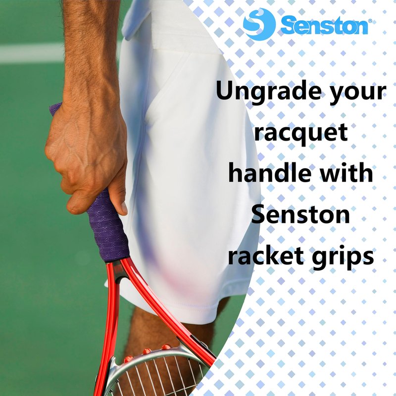 Senston 5Pcs Racket Grip Tapes for Tennis/Badminton/Fishing/Squash Overgrips