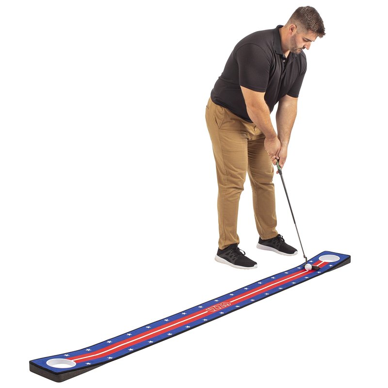 Izzo Golf 8" x8' Patriotic Putting Mat