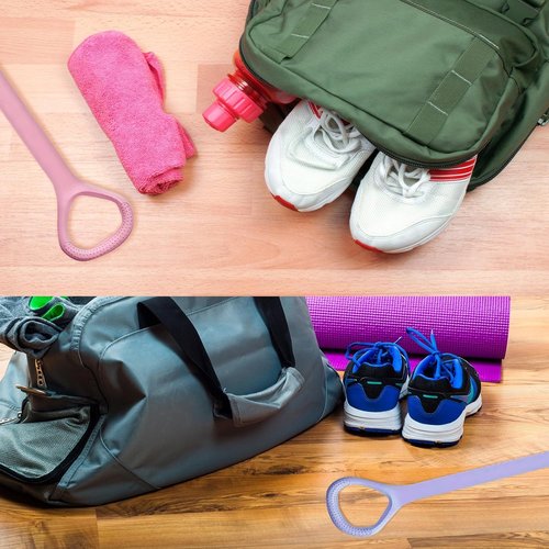 Figure 8 Resistance Bands - Versatile Yoga & Pilates Equipment for Strength Training | 6 Pack