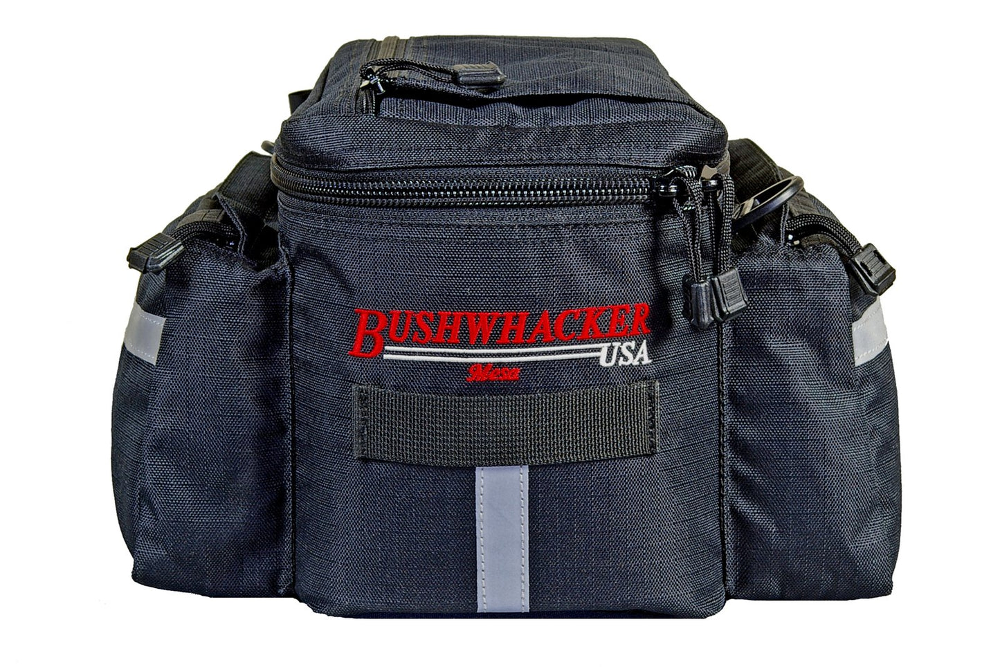 Bushwhacker Mesa Large Insulated Bike Rack Trunk Bag, Rear Bicycle Cooler Cargo Storage with Padded Interior, Reflective Trim, Water Resistant Construction for Cycling Commuter Touring Ebike