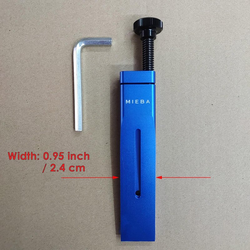 MIEBA Piston Press Tool for Shimano/SRAM Universal, Bicycle Disc Brake Caliper Piston Tool, Bike Brake Piston Compressor Spreader Tool, Width 0.95 inch/24mm, Universal