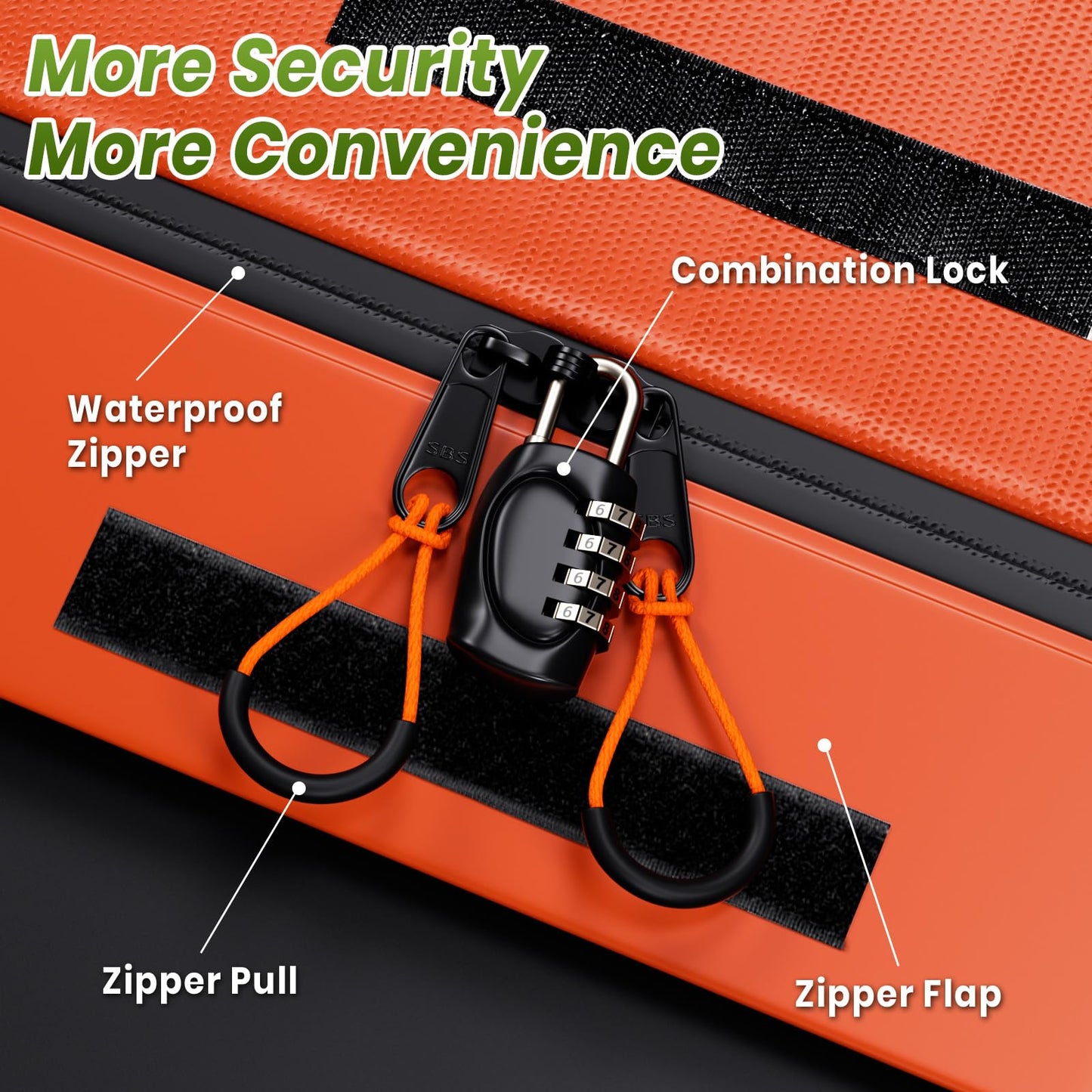 APTY 23 Cubic Feet Car Rooftop Cargo Bag Carrier, Soft Roof Top Luggage Bag for All Vechicles with/Without Racks - with Waterproof Zip, Luggage Lock, Anti-Slip Mat, Storage Bag, Door Hooks