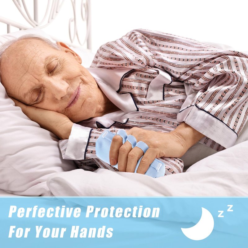 NIdreamCE Palm Protector for Hand Contracture with Separators, Palm Grip Cushions for Finger Contracture Prevention for Stroke, Parkinson Dementia, Arthritis, Hand Grip Strengthener (1)