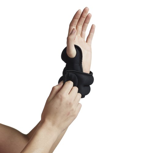 SPRI Thumblock Wrist Weights - Arm Weights Set for Women and Men - Upper Body Conditioning and Endurance Tool - for Home Gym and Fitness Classes - One Size Fits Most - 4lb Set (2lb Each)