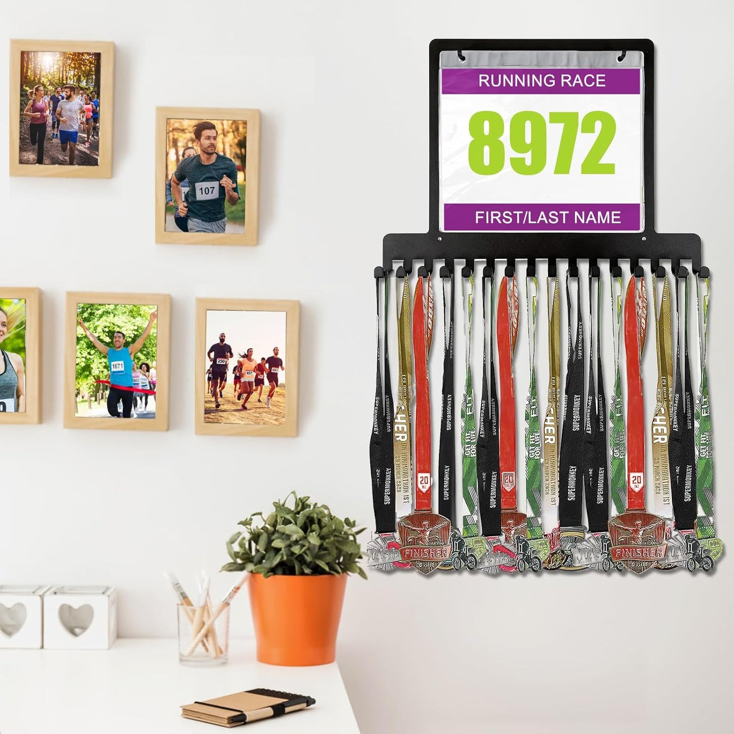Yarlung Race Bib Display Protector Sheets - 50 Pack Clear Vinyl Holders for Runners & Athletes