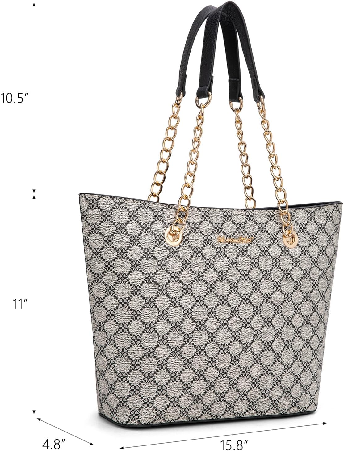 Montana West Tote Bag - Stylish Chain Top-Handle Handbag for Women | Perfect for Everyday Use