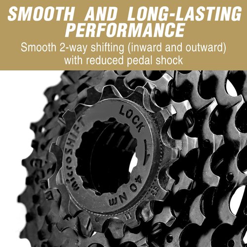 FOMAS Bike Cassette 8 Speed 11-32T Cassette Sprockets for Mountain Bike Road Bike Electric Bike