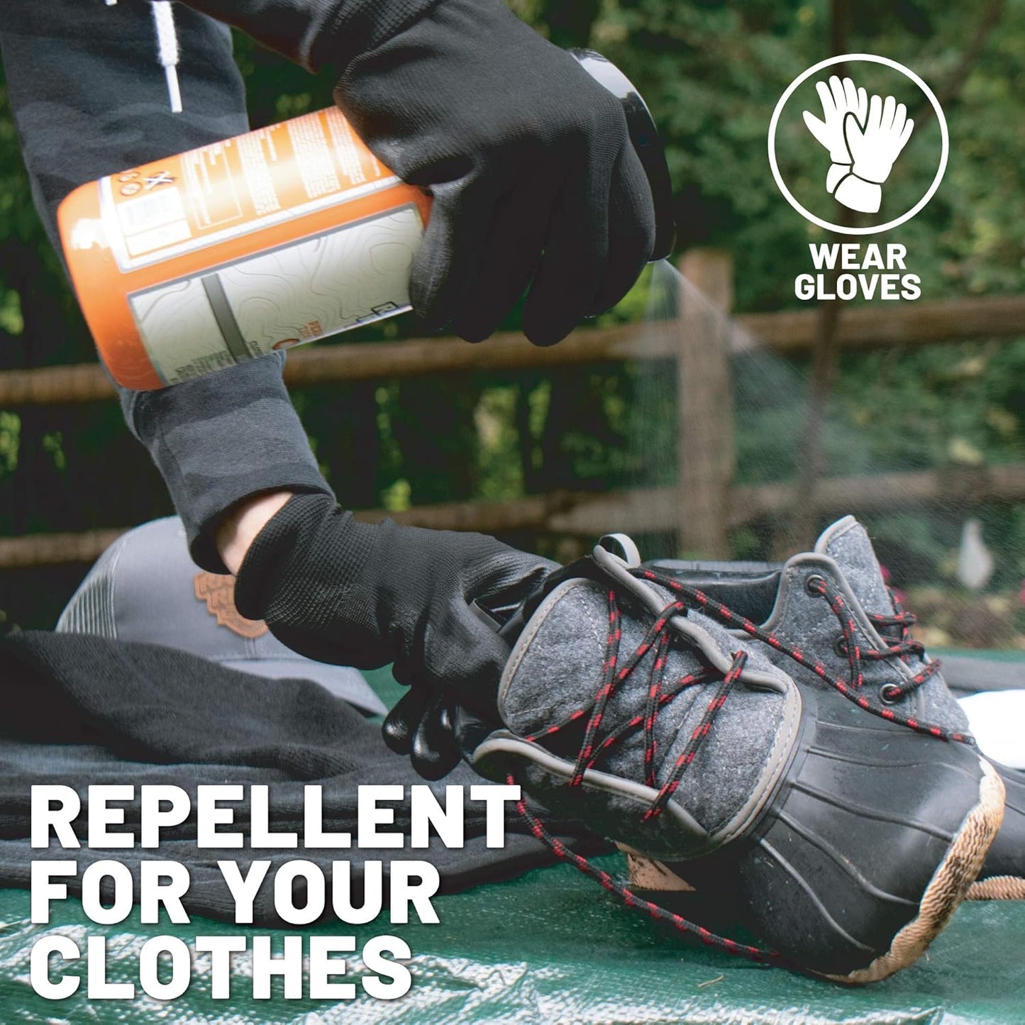 Ranger Ready Permethrin Spray - Effective Insect & Tick Repellent for Clothes | Scent Zero (8oz, Pack of 3)