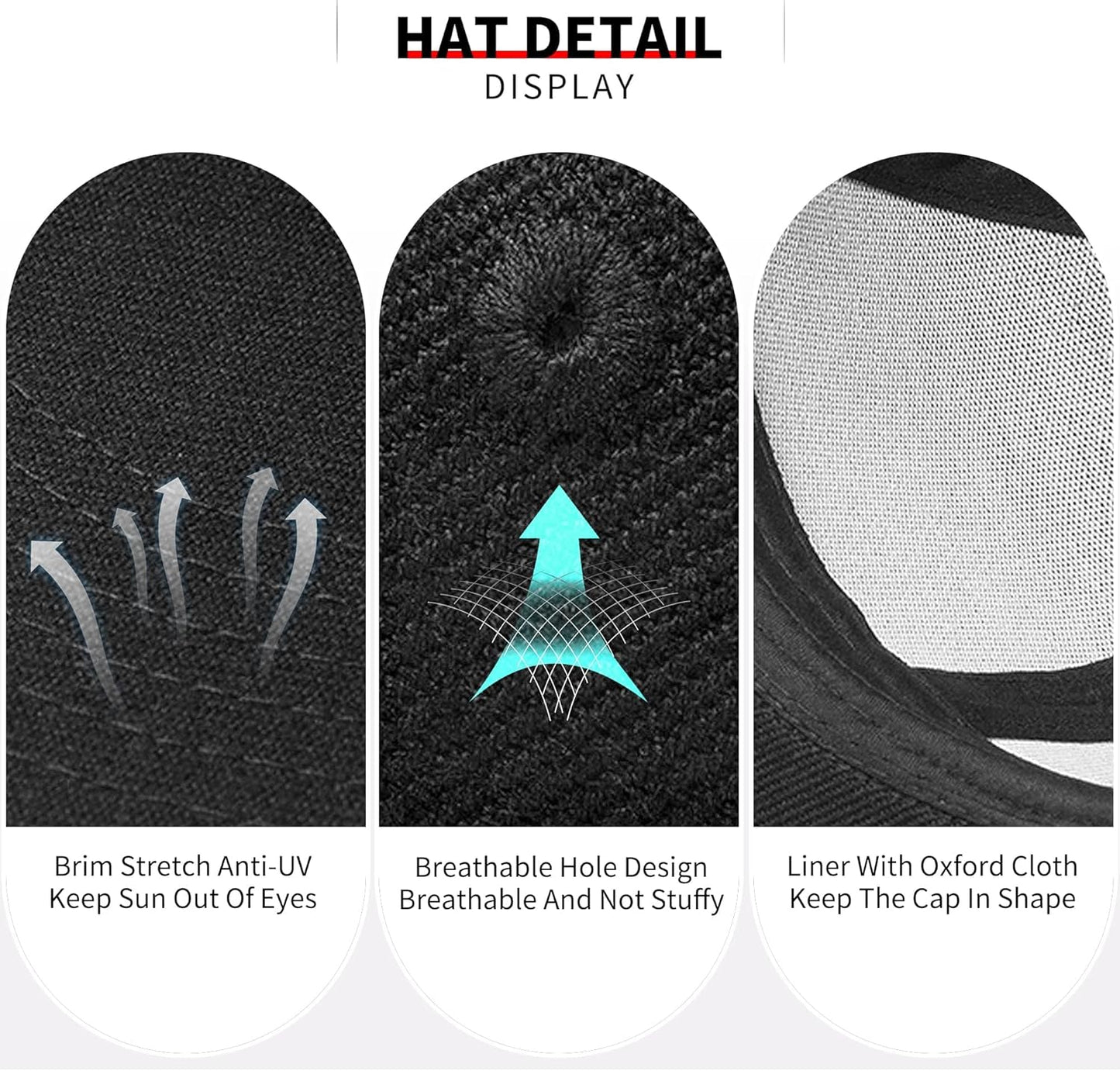 Snapback Hats for Men - Adjustable Black Flat Bill Baseball Cap | Stylish & Comfortable Fit