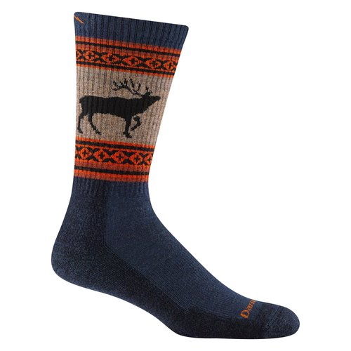 Darn Tough Men's Vangrizzle Boot Midweight Hiking Socks (Style 1980) - Eclipse, Medium