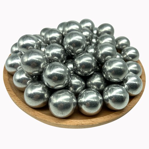 Alien Play 50 x 68 Caliber Self Defense Balls, Hard .68 Cal Aluminum Paintballs Fit for Byrna SD LE/TCR Salt Supply S2/Pistelle X-68, 7.3 Grams Solid Alu Balls for Home Defense and Plinking