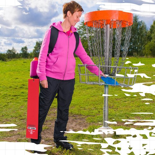 VitalCozy 4 Pcs Disc Golf Microfiber Towels with Carabiner Clip Embroidered Disc Golf Bag Towels Accessories for Men Women Sports Gift