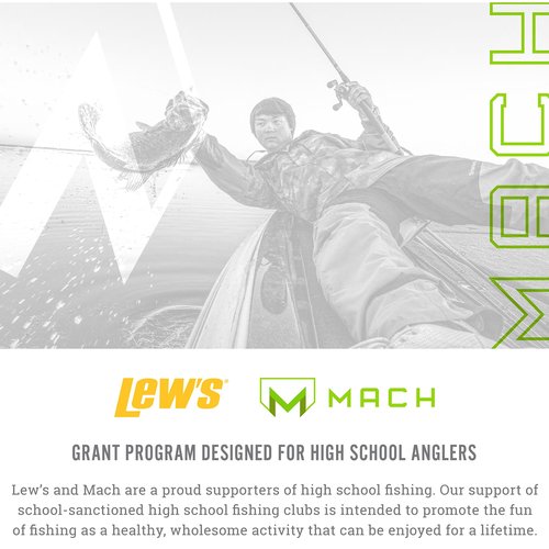 Lew’s MACH 1 Spinning Fishing Rod, 7-Foot, 1-Piece IM7 Graphite Rod with Medium Power and Fast Action, Winn Dri-Tac Split-Grip