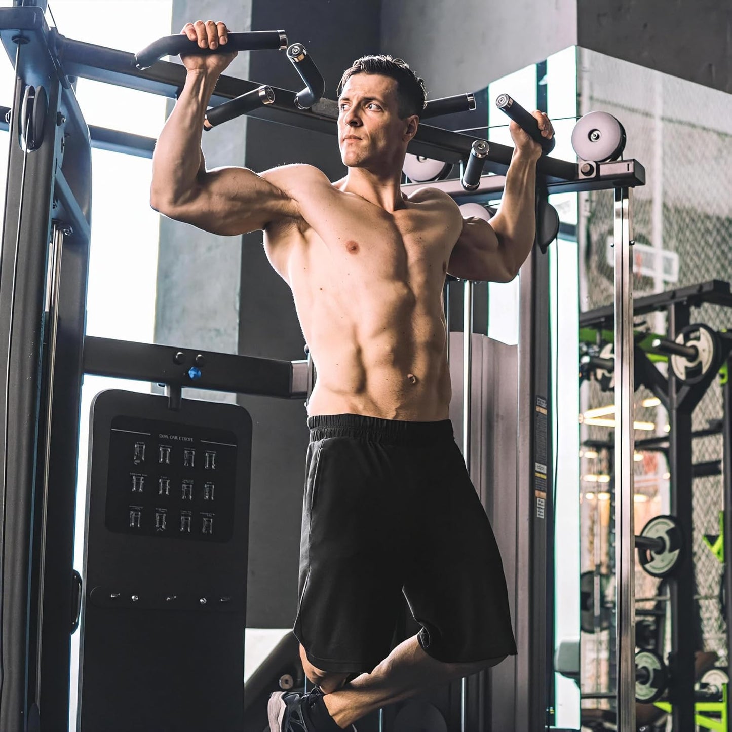 Skiennix Men's Athletic Shorts - Quick Dry Activewear with Pockets & Elastic Waistband | Comfortable Fit