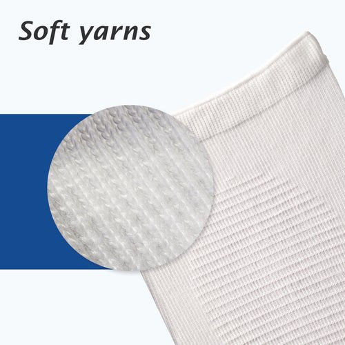 Actimove Everyday Supports Mild Knee Support - Mild Support, Lightweight, Easy to Apply for Slightly Swollen and Aching Knees – White, Large