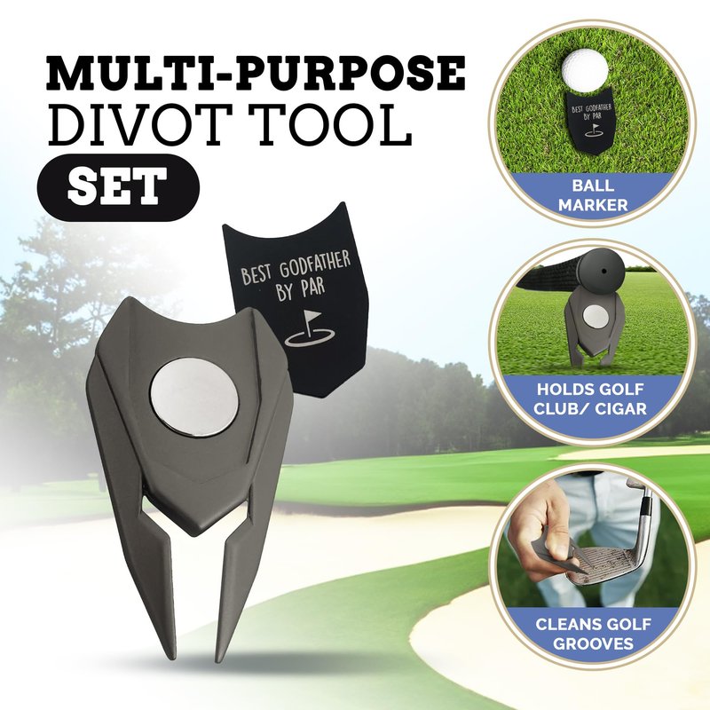 Godfather Gifts from Godchild, Godfather Gift, Will You be my Godparents Proposal Gift, God Parents Presents Proposal, God Father's Gift, Baptism Gifts for Godfather, Golf Accessories for Men Gift Set
