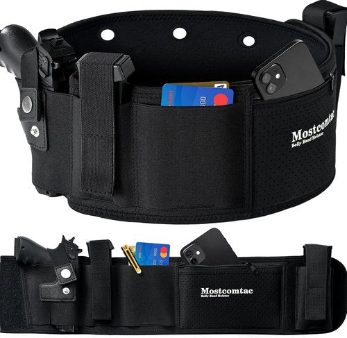 Comfortable Belly Band Holster by [Brand Name] - Breathable Neoprene Waistband Fits Most Handguns