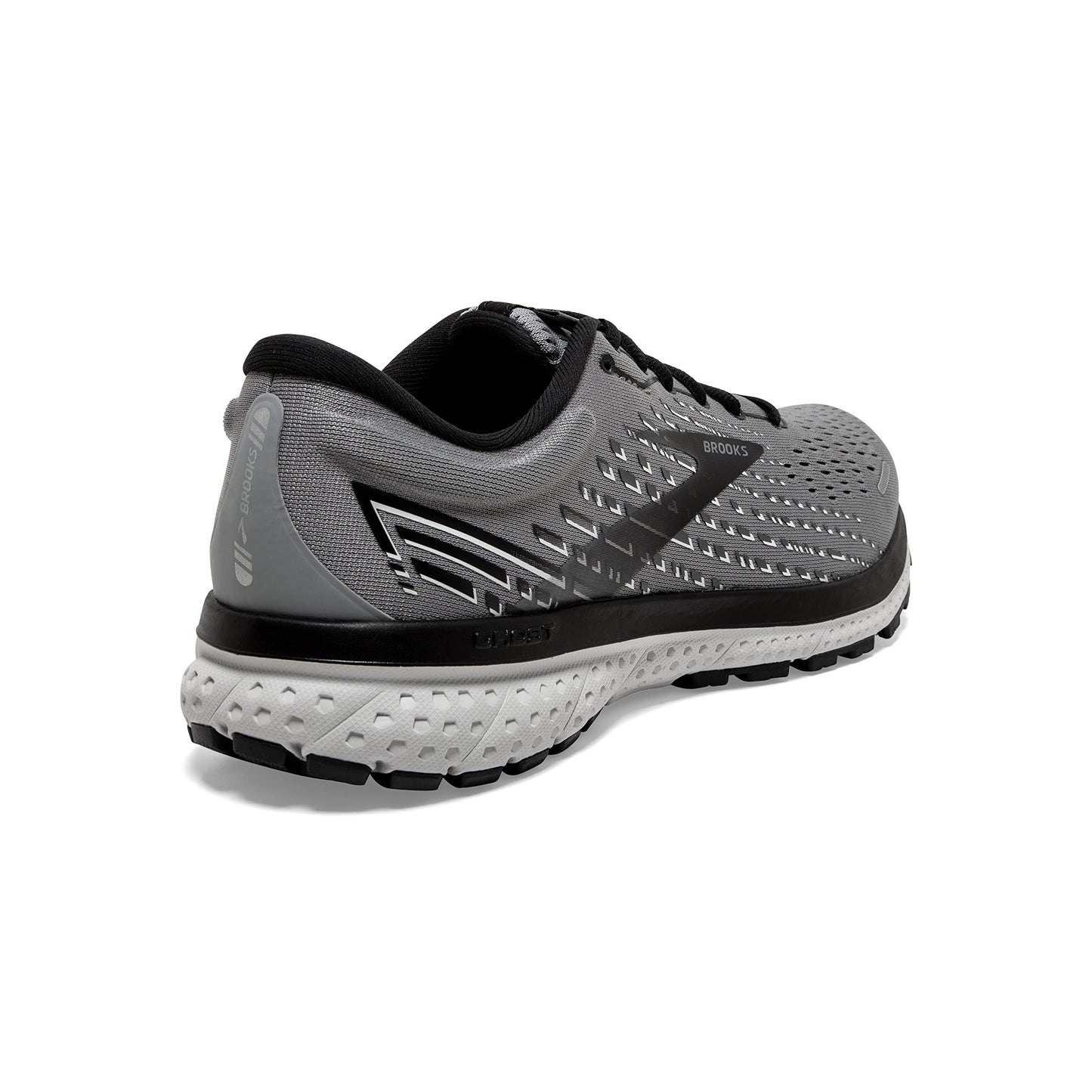 Brooks Men's Ghost 13 Running Shoe - Primer Grey/Pearl/Black - 11 Medium