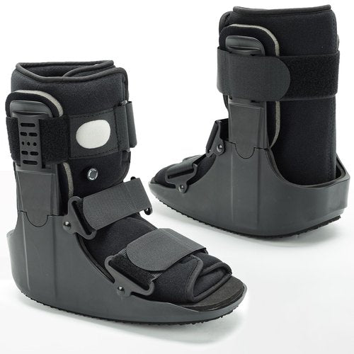 honarry Walking Boot for Broken Foot & Injuries - Lightweight Medical Boot with Anti-Slip Sole, Adjustable Straps & Rigid Support for Ankle/Foot Recovery M